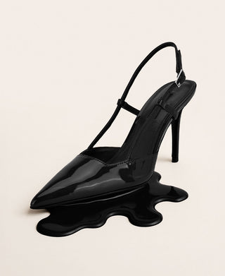 Stilettos de charol, el estilo que dominará este otoño 2025.