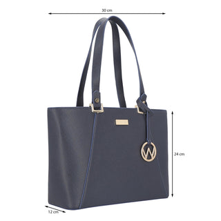Bolsa Tote WESTIES Hbcradle15we  Sintetico Color Azul