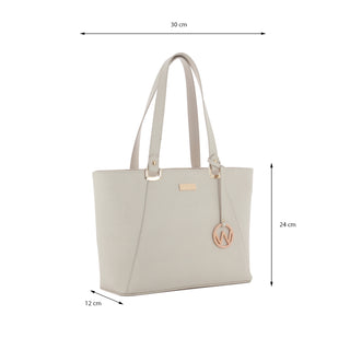 Bolsa Tote WESTIES Hbcradle15we  Sintetico mo Color Blanco