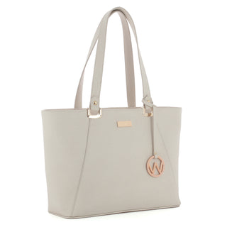 Bolsa Tote WESTIES Hbcradle15we  Sintetico mo Color Blanco