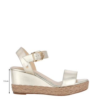 Zapatilla con Plataforma WESTIES Webosko2  Sintetico Color Metalico