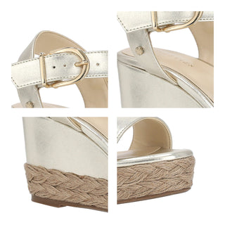 Zapatilla con Plataforma WESTIES Webosko2  Sintetico Color Metalico