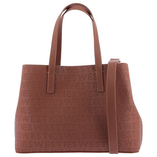Bolsa de Mano WESTIES Hbyardagewe  Sintetico mo Color Cafe