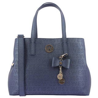 Bolsa de Mano WESTIES Hbyardagewe  Sintetico mo Color Azul