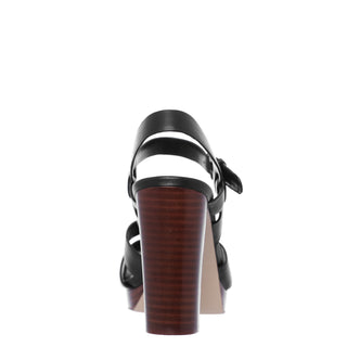Sandalia NINE WEST Wndela  Piel Color Negro
