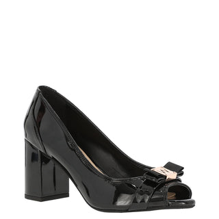 Zapatilla de Punta Abierta WESTIES Wegilippo  Charol sintético Color Negro