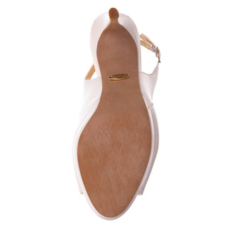 Zapatilla de Punta Abierta WESTIES Wejanos  Sintetico Color Blanco