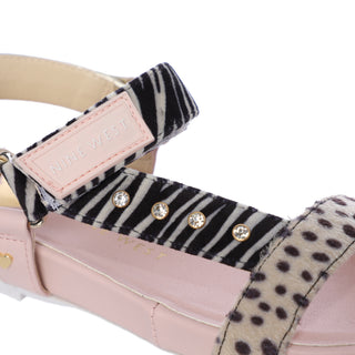 Sandalia NINE WEST Nwagamy  Textil Color Multicolor
