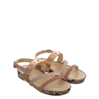 Sandalia NINE WEST Nwjasim  Sintetico Color Metalico
