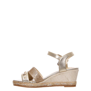 Zapatilla con Plataforma NINE WEST Nwnogami  Sintetico Color Metalico