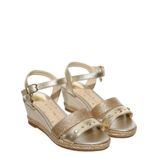 Zapatilla con Plataforma NINE WEST Nwnogami  Sintetico Color Metalico