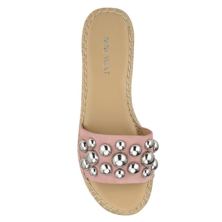 Sandalia NINE WEST Wnblast  Gamuza Color Rosa