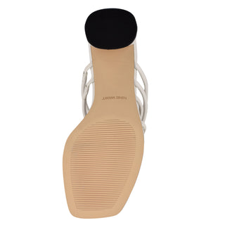 Sandalia NINE WEST Wngirlie3  Sintetico Color Blanco