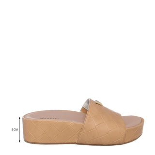 Sandalia con Plataforma WESTIES Weamycus  Sintetico Color Beige