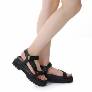 Sandalia con Plataforma WESTIES Wefujioka  Sintetico Color Negro