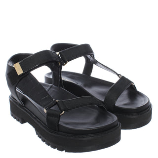 Sandalia con Plataforma WESTIES Wefujioka  Sintetico Color Negro