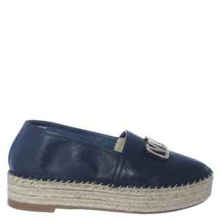 Sandalia con Plataforma WESTIES Wemercure  Piel Color Azul