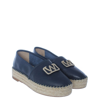 Sandalia con Plataforma WESTIES Wemercure  Piel Color Azul