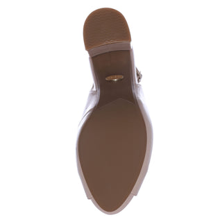 Zapatilla de Punta Abierta WESTIES Wephilippa  Charol sintético Color Beige