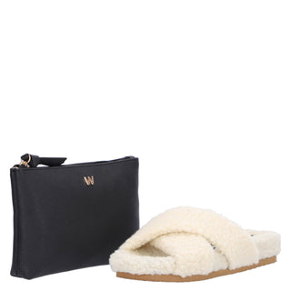 Pantufla WESTIES Wekurotowa2set  Textil Color Blanco