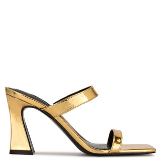 Zapato Destalonado NINE WEST Wndarlb3  Sintetico Color Metalico