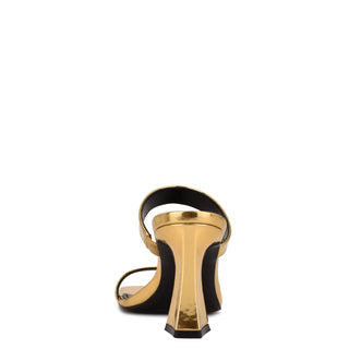 Zapato Destalonado NINE WEST Wndarlb3  Sintetico Color Metalico