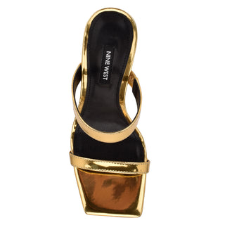 Zapato Destalonado NINE WEST Wndarlb3  Sintetico Color Metalico