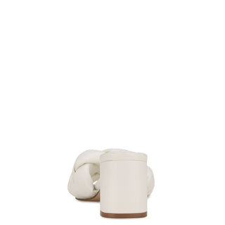 Zapato Destalonado NINE WEST Wngotit3  Sintetico Color Blanco