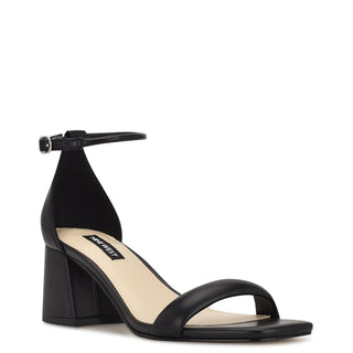 Sandalia NINE WEST Wngretal3  Sintetico Color Negro