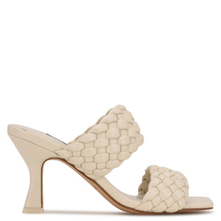 Zapato Destalonado NINE WEST Wnhasnot3  Sintetico Color Blanco
