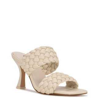 Zapato Destalonado NINE WEST Wnhasnot3  Sintetico Color Blanco