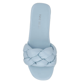 Sandalia NINE WEST Wnlula3  Sintetico Color Azul