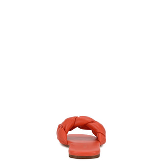 Sandalia NINE WEST Wnlula3  Sintetico Color Naranja