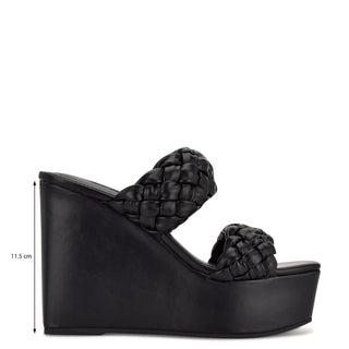 Zapatilla con Plataforma NINE WEST Wnnessie3  Sintetico Color Negro