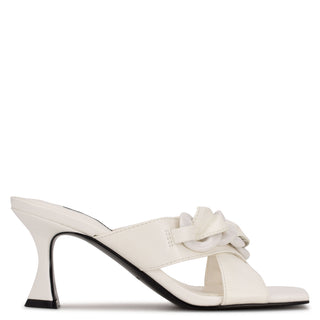 Zapato Destalonado NINE WEST Wnpaytin3  Sintetico Color Blanco