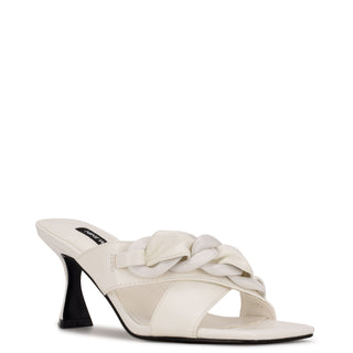 Zapato Destalonado NINE WEST Wnpaytin3  Sintetico Color Blanco