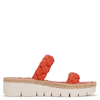 Zapatilla con Plataforma NINE WEST Wnsaven3  Sintetico Color Naranja