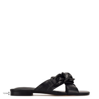 Sandalia NINE WEST Wnmisty3  Sintetico Color Negro