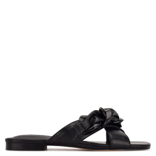 Sandalia NINE WEST Wnmisty3  Sintetico Color Negro
