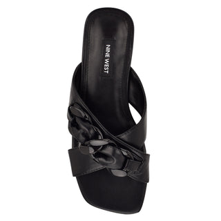Sandalia NINE WEST Wnmisty3  Sintetico Color Negro