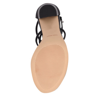 Sandalia NINE WEST Wnmaer3  Sintetico Color Negro