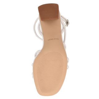 Sandalia NINE WEST Wnyeap3  Sintetico Color Blanco