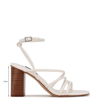 Sandalia NINE WEST Wnyeap3  Sintetico Color Blanco