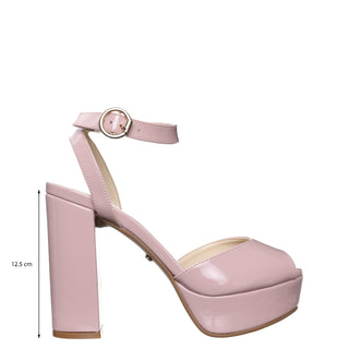Sandalia WESTIES Wequeens12  Charol sintético Color Rosa