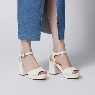 Sandalia WESTIES Wealgovin14  Sintetico Color Blanco