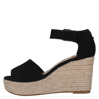Zapatilla con Plataforma WESTIES Welumusi  Gamuza Color Negro