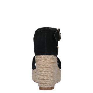 Zapatilla con Plataforma WESTIES Welumusi  Gamuza Color Negro