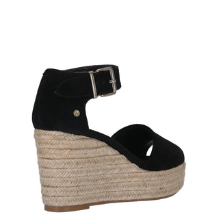 Zapatilla con Plataforma WESTIES Welumusi  Gamuza Color Negro