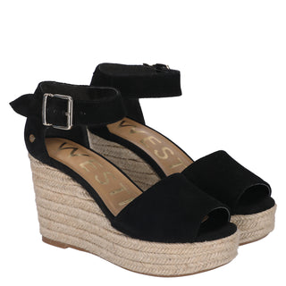 Zapatilla con Plataforma WESTIES Welumusi  Gamuza Color Negro