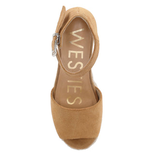 Zapatilla con Plataforma WESTIES Welumusi  Gamuza Color Cafe